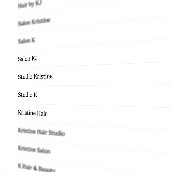 Name generator for hair salons: find your salon name