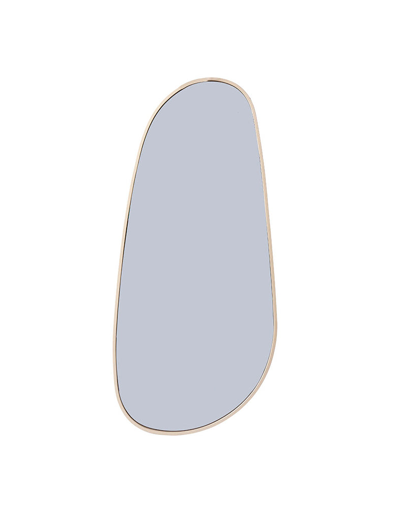 Pebble - Beige hairdressing mirror - Asymmetrical