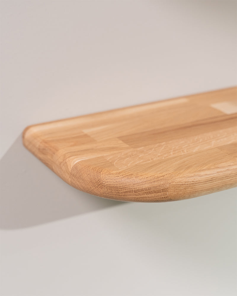Linea Oak large - Shelf in oak wood