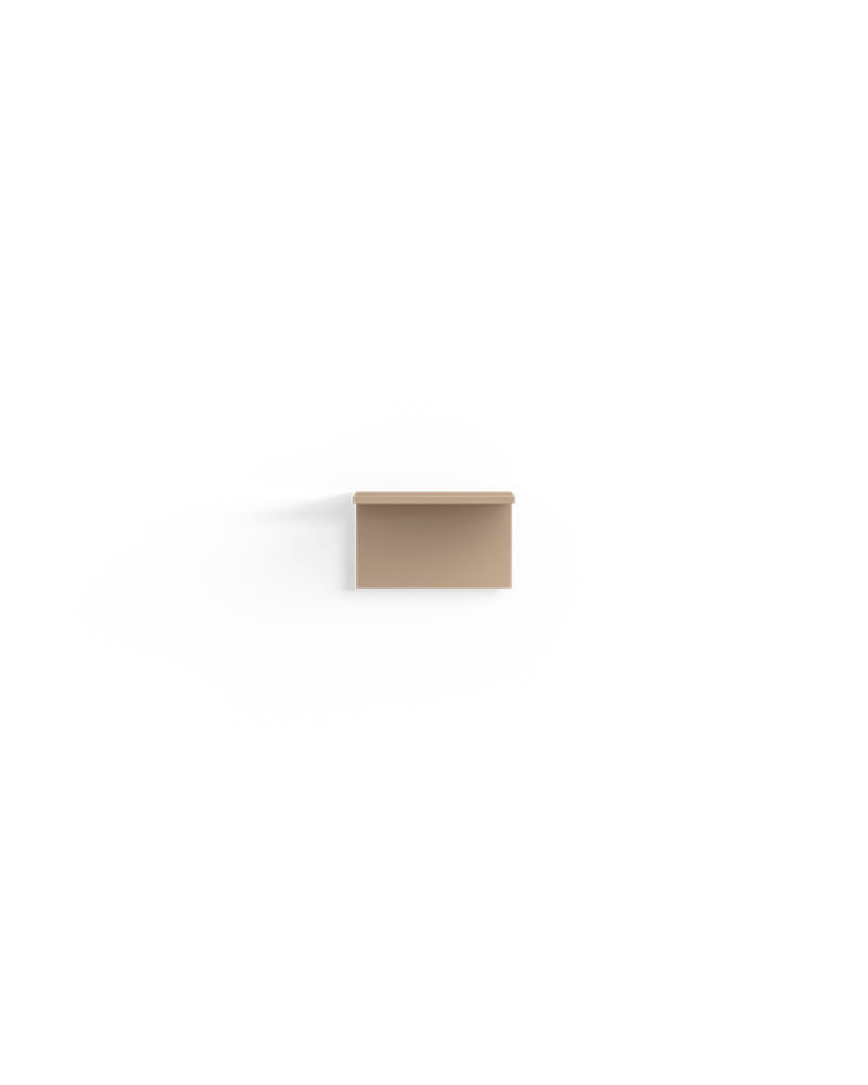 Display - Shelf in cappuccino - 32cm