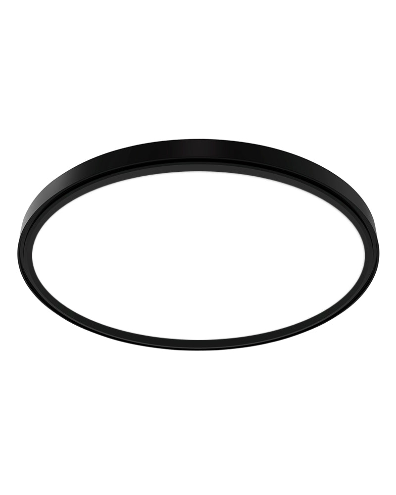 Sun LED - Black round hairdresser light - ø80cm