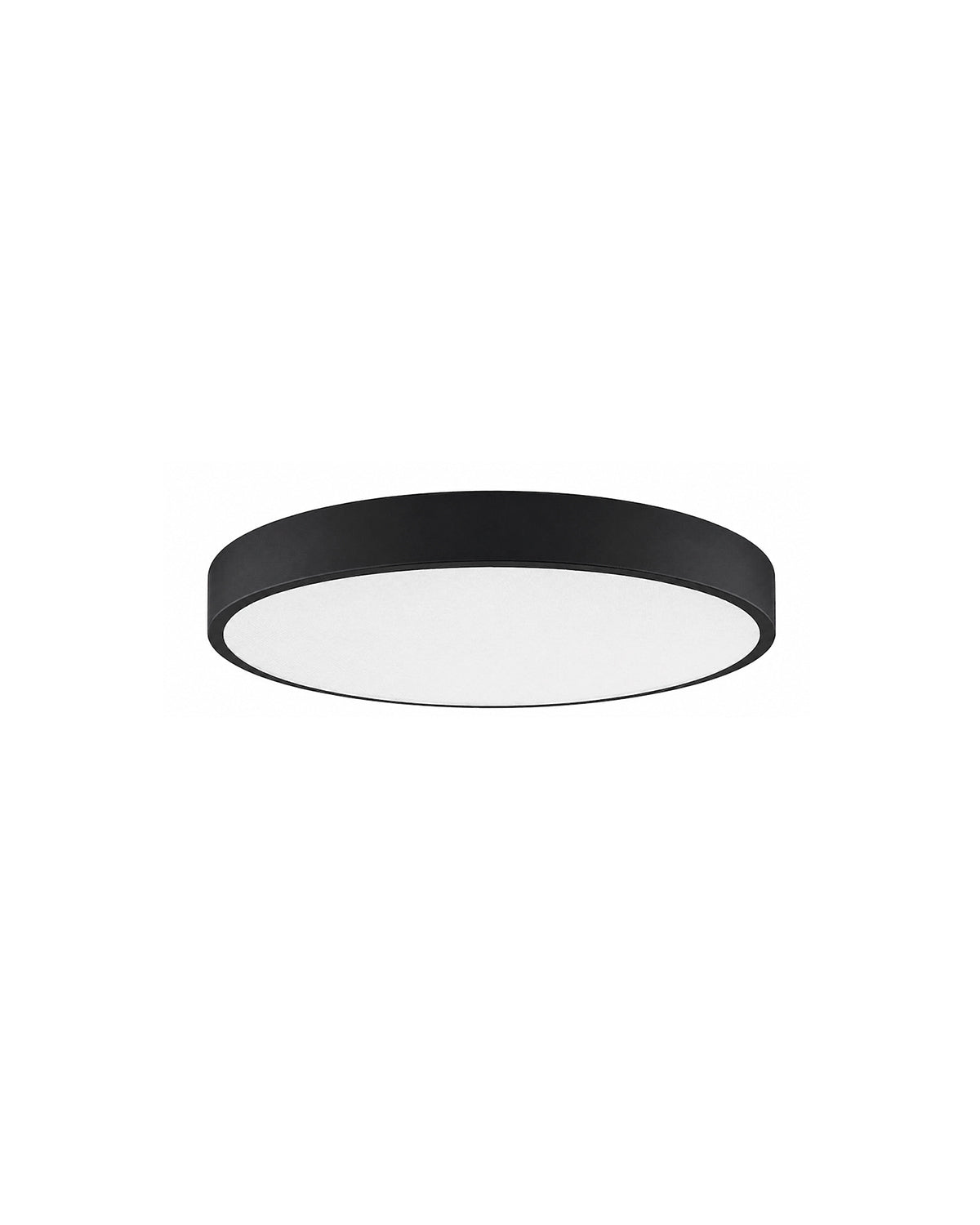 Sunlight - Black round hairdresser lighting ø60