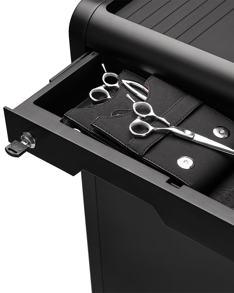 eNOBILE - White lockable trolley